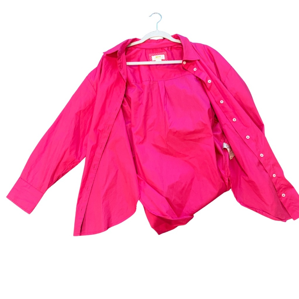 NEW Large Anthropologie Bennet Button Down